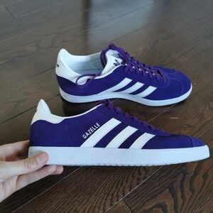 💜 Purple Adidas Gazelle Sneakers